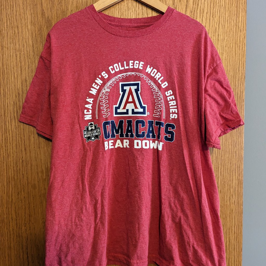 Arizona Wildcats College World Series TShirt Arizona Wildcats College World Series TShirt